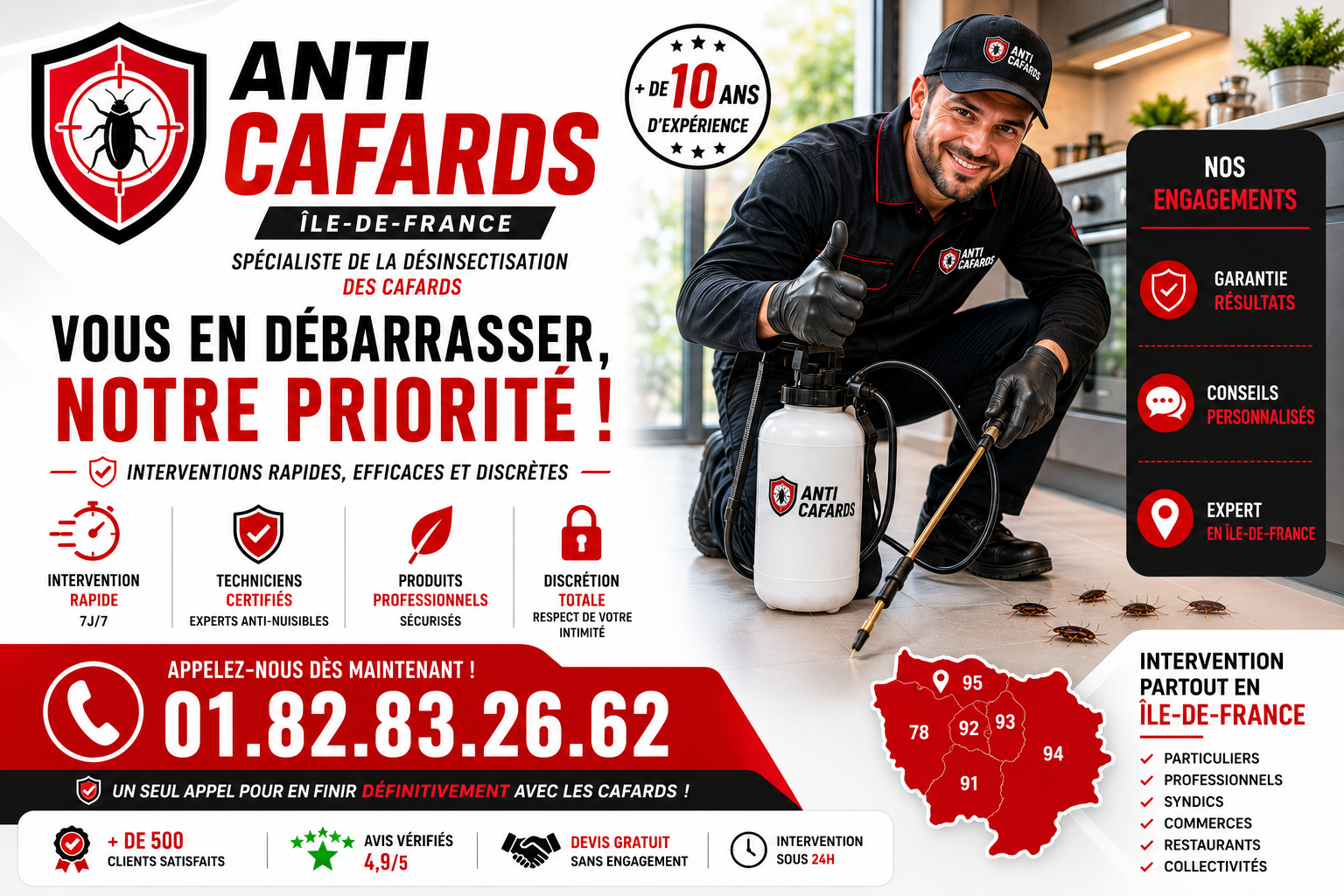 Cafards Saint Gratien